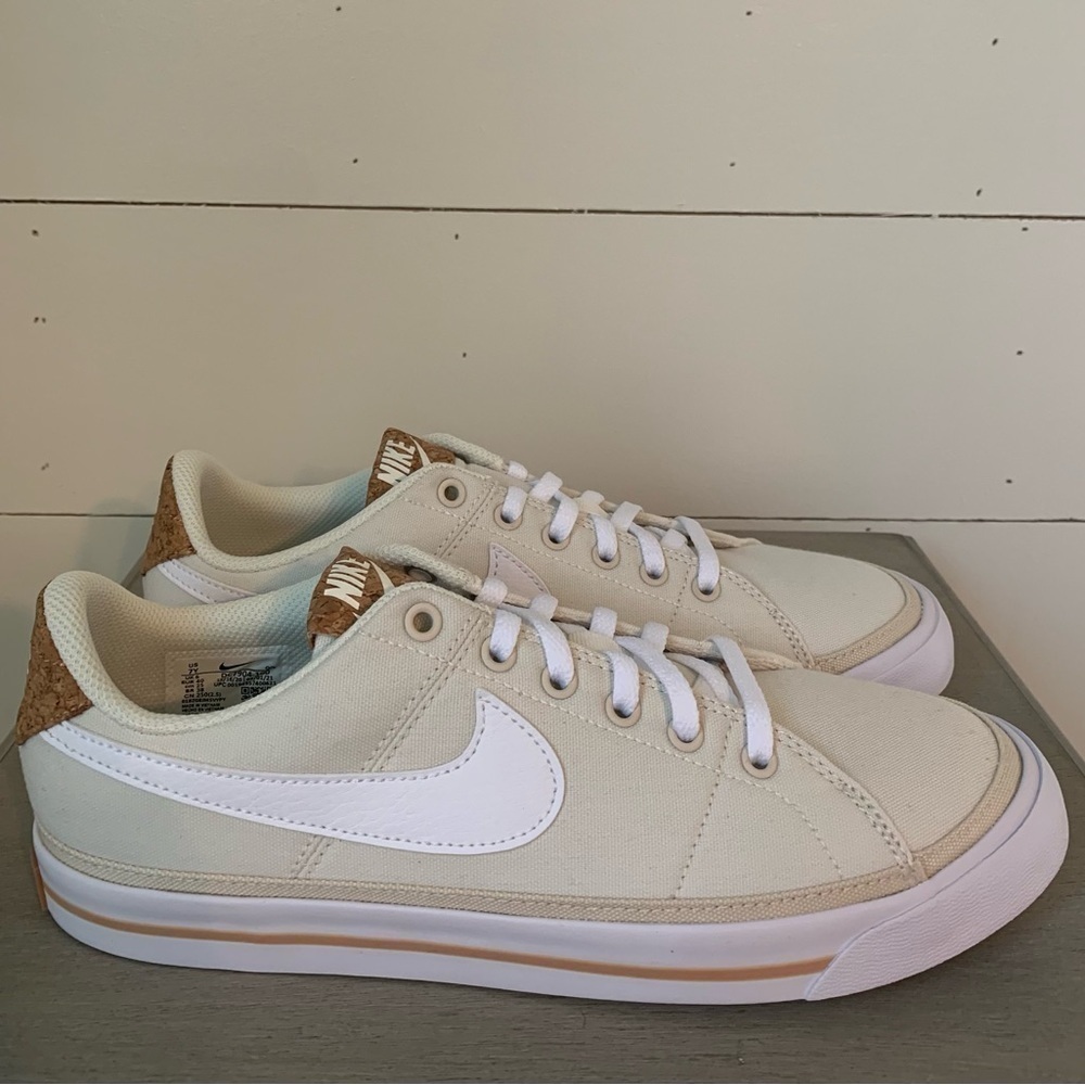 Nike Court Legacy SE Canvas (GS) Cork Women’s DC7904 100 Size: 7Y - New